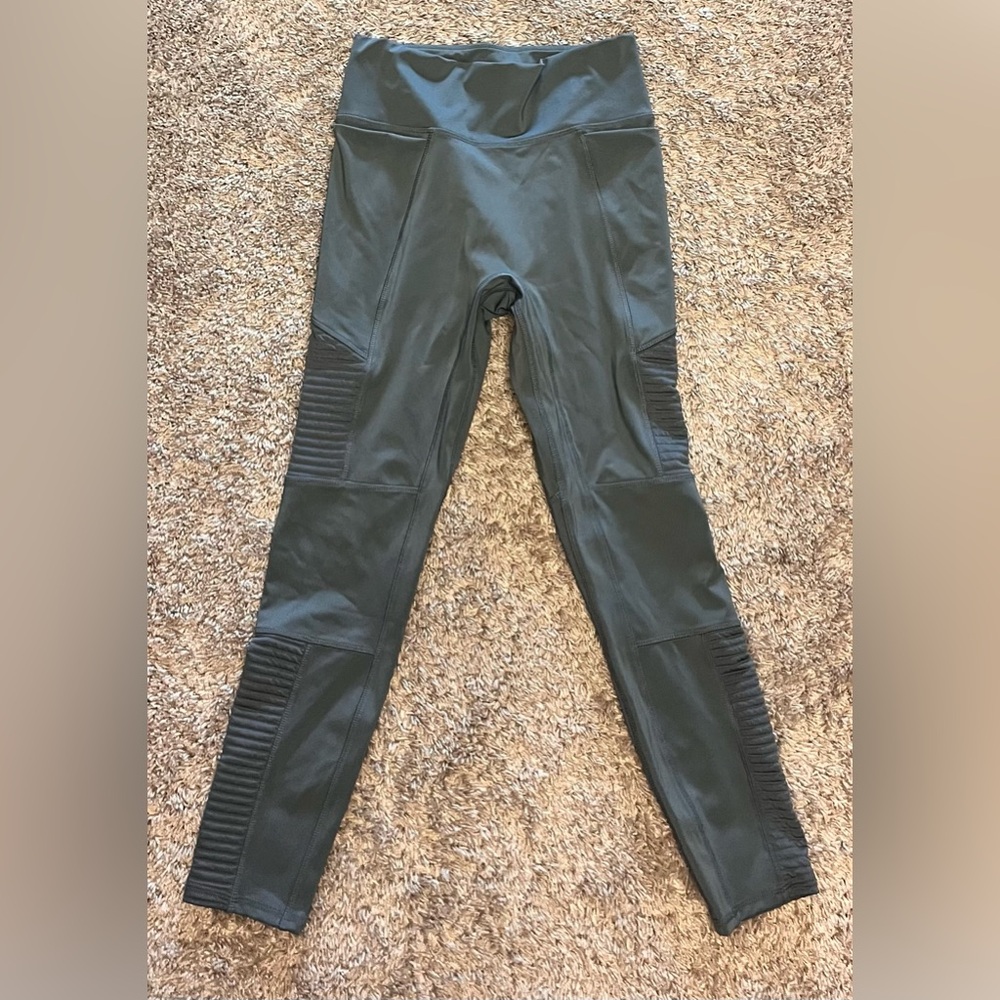 Fabletics Motion365+ High-Waisted Stormcloud Moto Legging